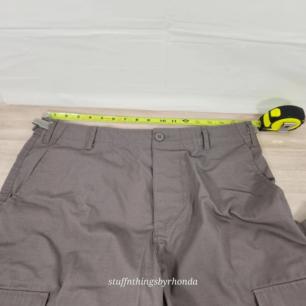 First Class Cargo Pants Adult Mens Size Medium Regular Ripstop Drawstring Bottom